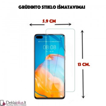 Apsauginis stikliukas telefonui (Huawei P40) Apsauginis stikliukas telefonui (Huawei P40)